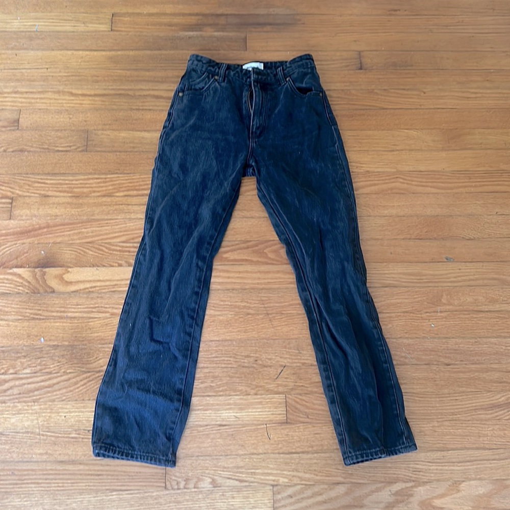 Rolla’s Black Boot Cut Jeans